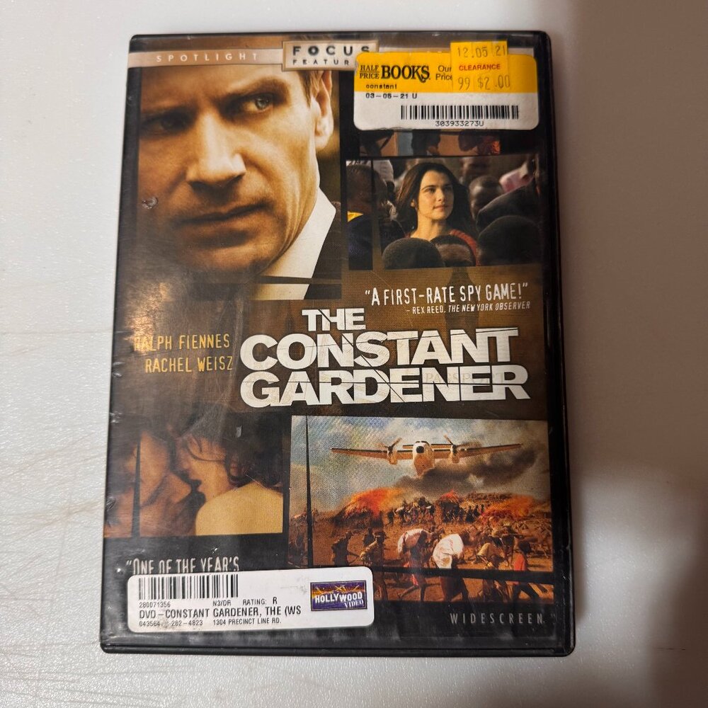 The Constant Gardener [DVD] Disc Tested, Working
